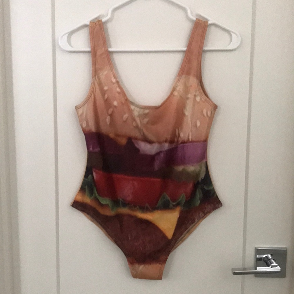 Cheeseburger Swim/Bodysuit